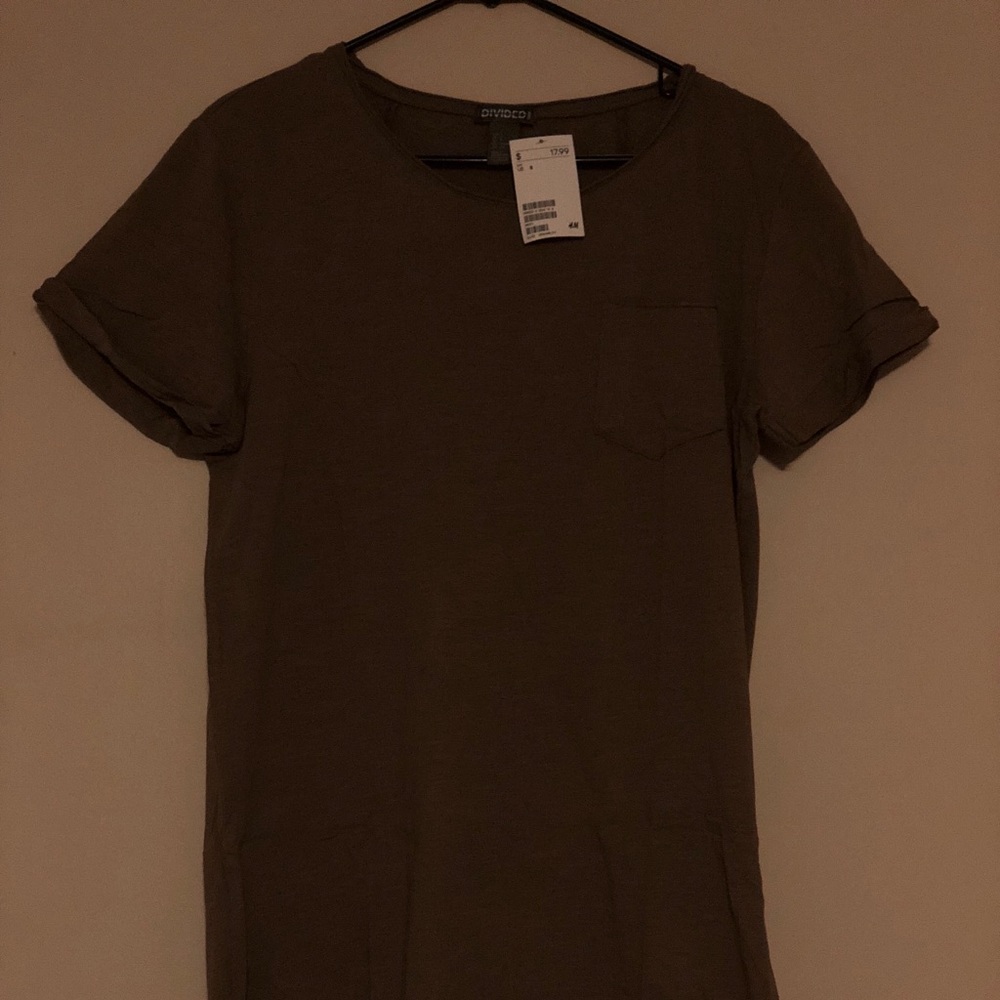 Brown Pocket T